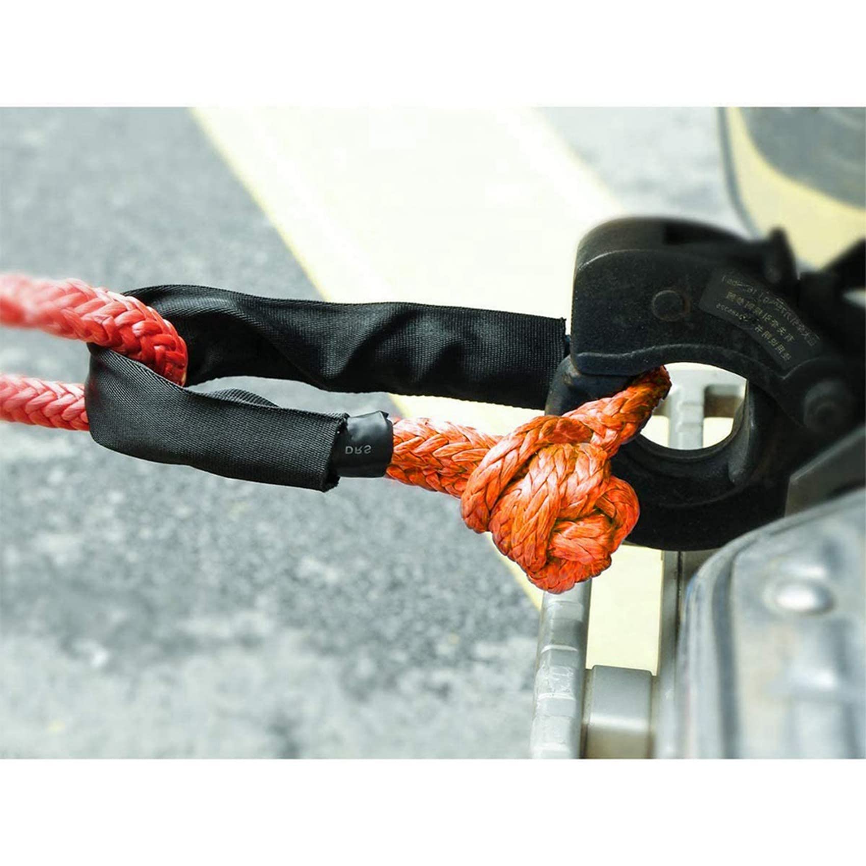 2 Corde Sintetiche Gancio Morbido &ndash; 1/2 X 22 Pollici &ndash; 56.000 Lbs Per ATV UTV 4x4 &ndash; Indusafe