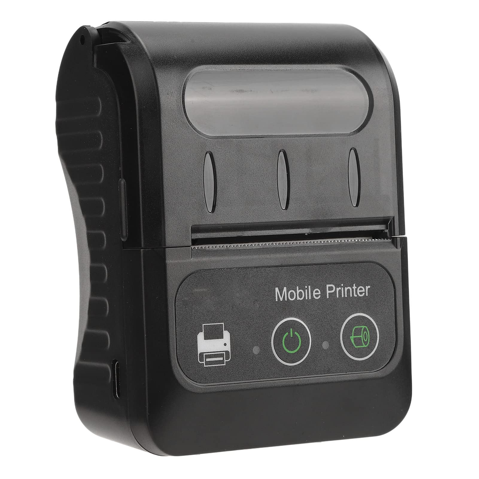 Gonetre Stampante Termica per Etichette, Stampa Rapida da 50-80 Mm/s, Supporto Doppio Pulsante Multilingue per Spedizioni Office OS X