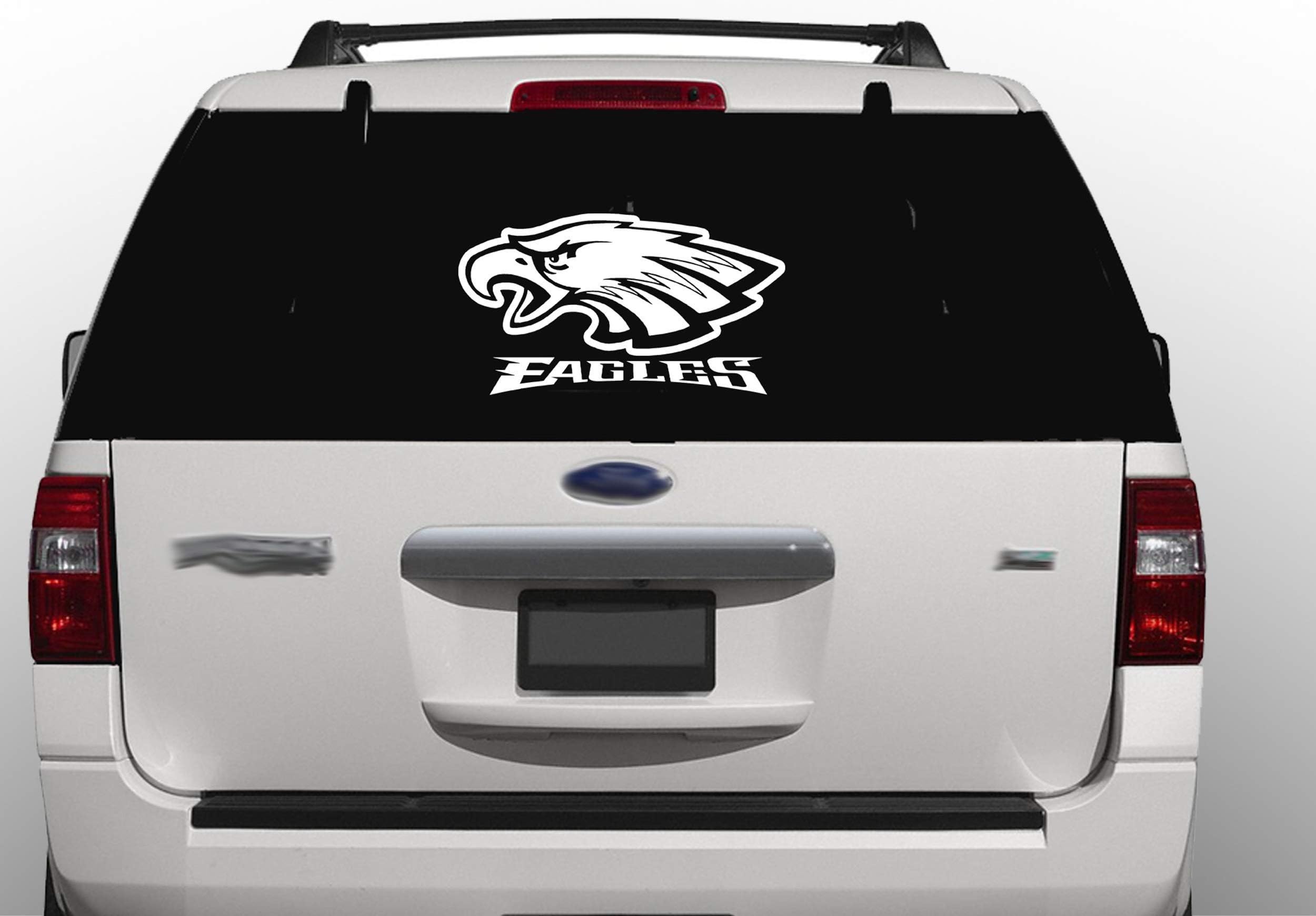 Football Eagle Sport Decal-Car Suv Truck Window Graphic die cut Sticker Fan