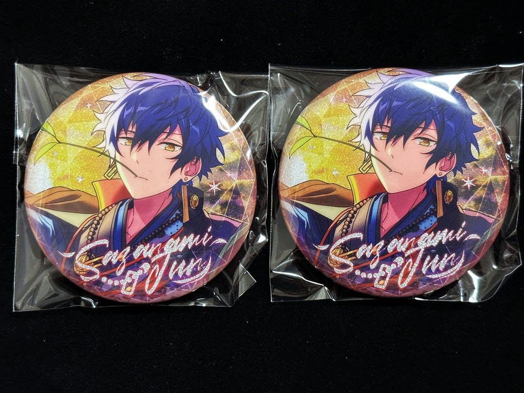 Amazon.co.jp: あんスタ 漣ジュン 閃耀缶バッジ 中国限定 海外 2点