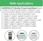 [ETL Certifié] 9V Cord de puissance pour frère P-Touch PT-D210 PTD220 PT-H110 Label Maker, Remplacement pour AD-24/AD-24ES Adaptateur de puissance, 10Ft Câble de chargeur, compatible UL/FCC/RoHS