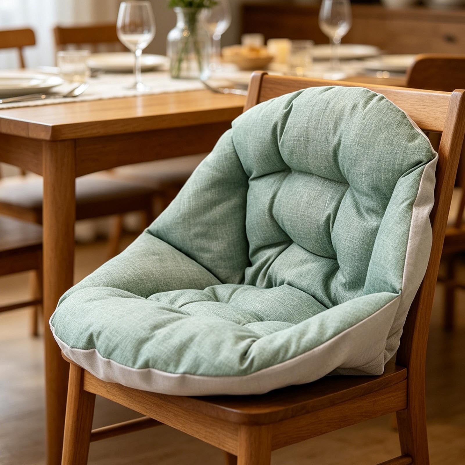 Cojines Para Sillón Huevo Acolchado Impermeable Suave y Transpirable