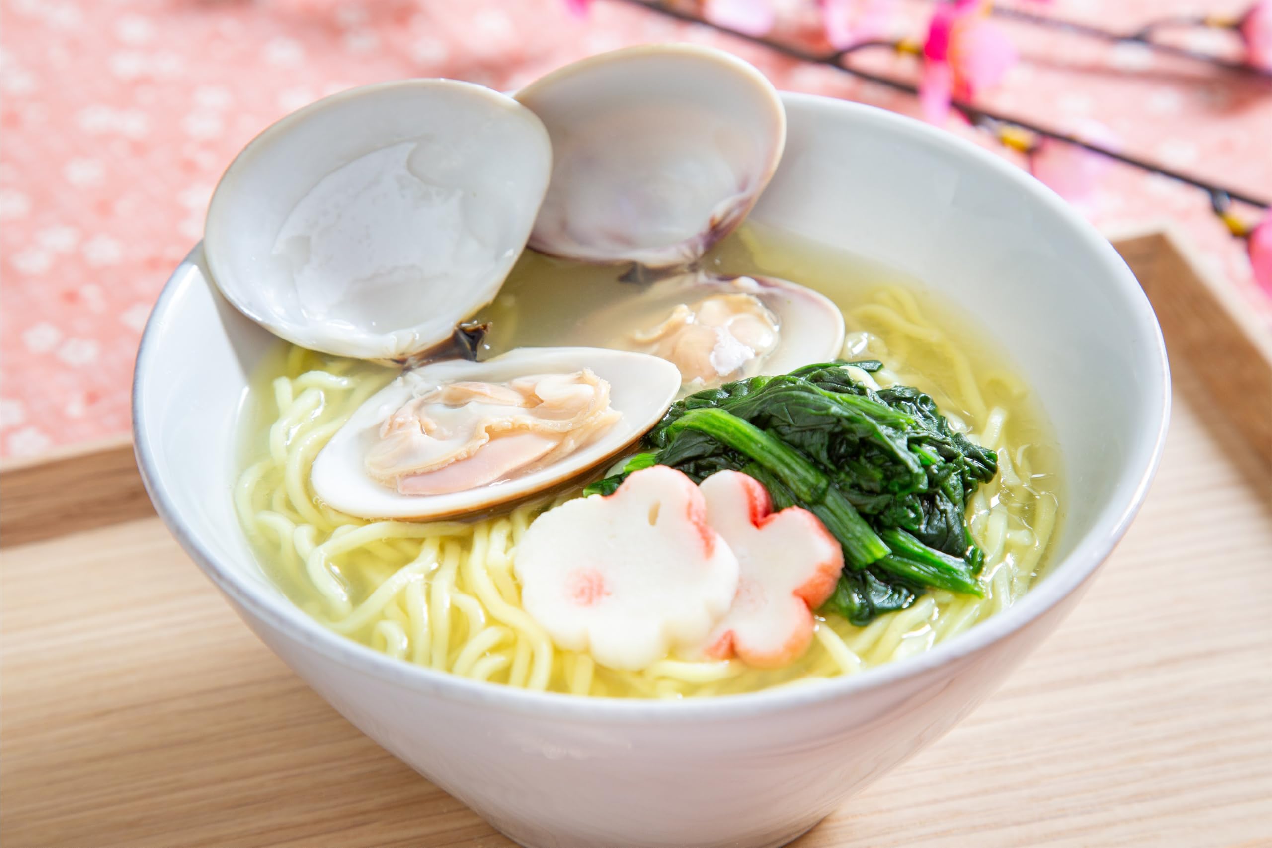 Amazon.co.jp: 国分 tabete だし麺 千葉県産はまぐりだし 塩らーめん