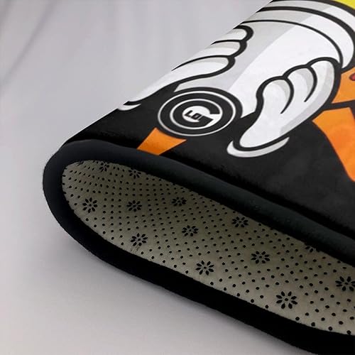 Miniatura 5 de CHLGEAR Chief Rapper Keef Singer - Alfombra lavable antideslizante para sala de estar, dormitorio, entrada, 36 x 24 pulgadas