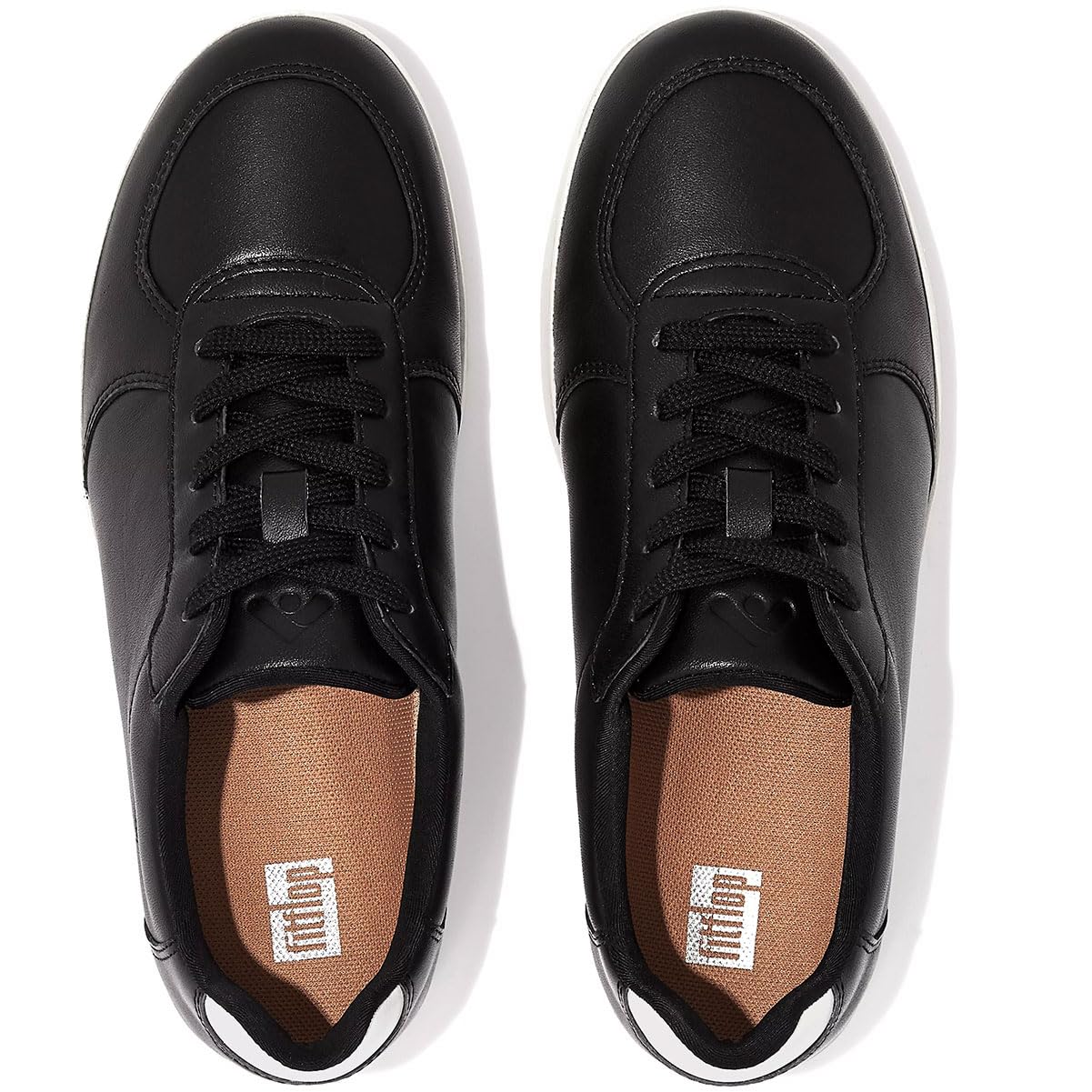 Fitflop Rally Leather Panel Sneakers, Zapatillas Mujer
