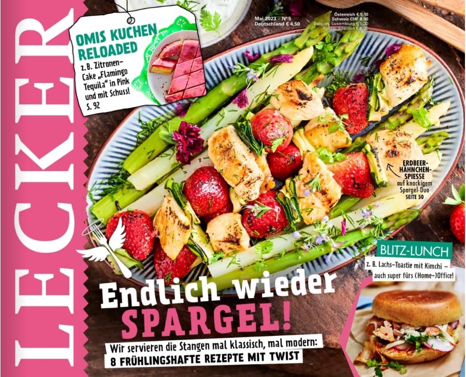 Lecker 5/2023 'Endlich wieder Spargel!'