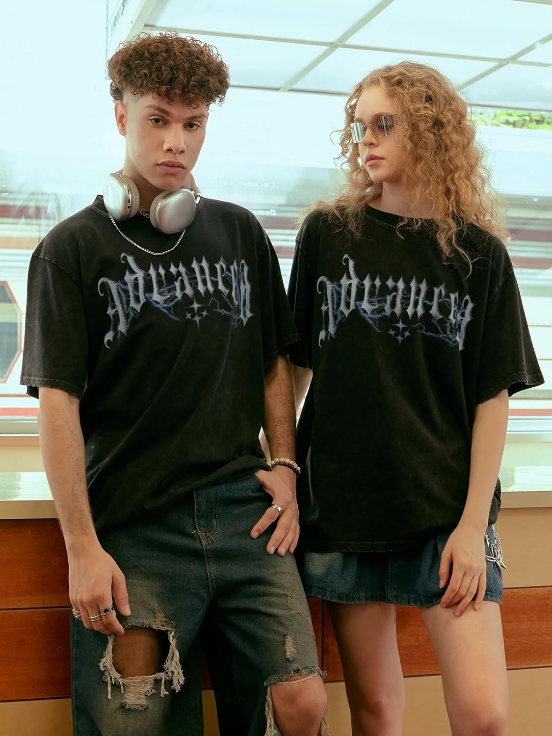 Men's Graphic Tees Shirt Unisex Cotton Oversized T-Shirt Vintage Streetwear Casual Aesthetic Tee Summer Top - Image 2