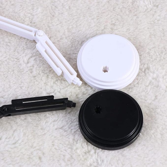 SOLUSTRE 2 PCS Portable Night Light Eye Protection Reading Lamp Bedroom Lamp Student Clip LED photo 3