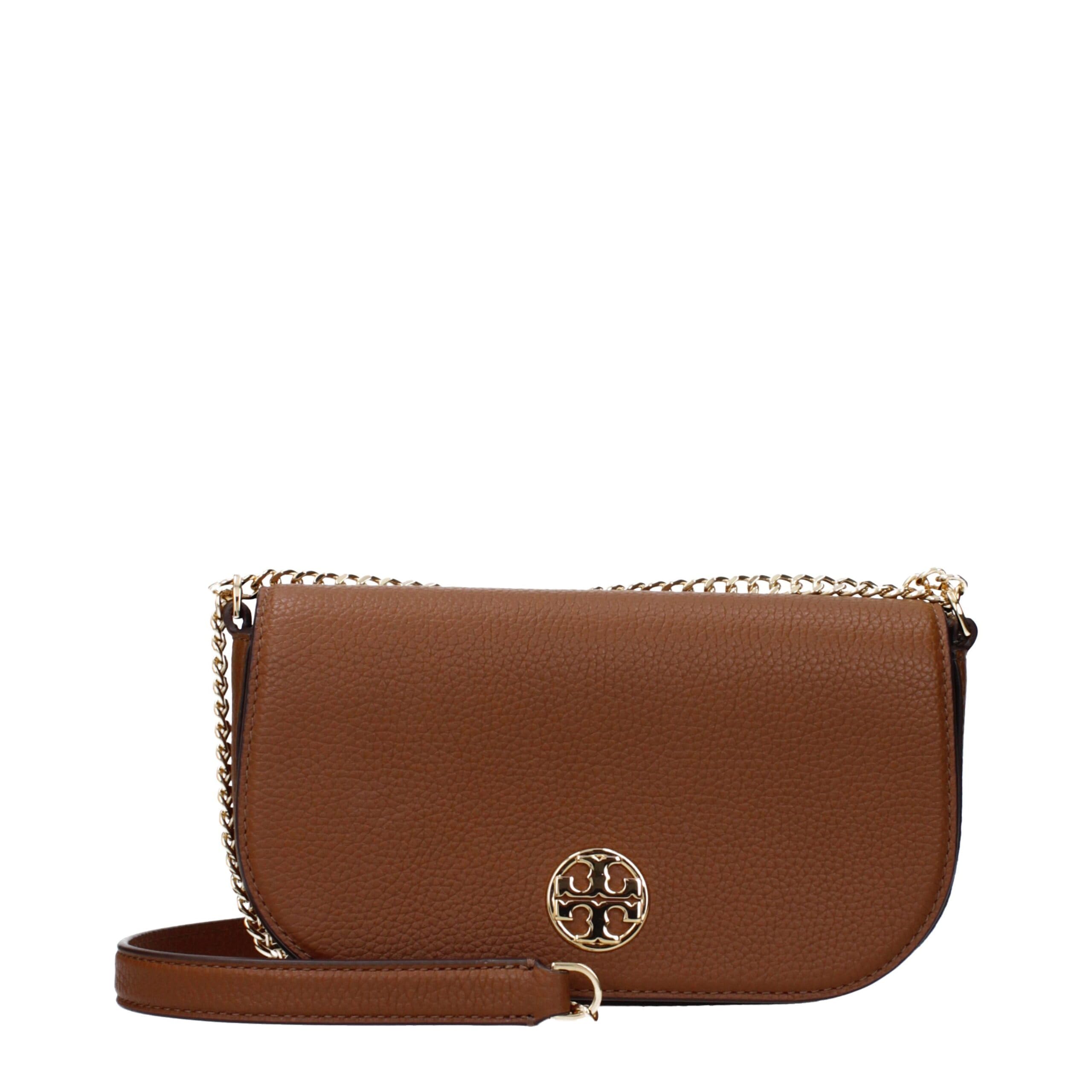 Tory Burch Women Chelsea Pebbled Leather Crossbody Shoulder bag