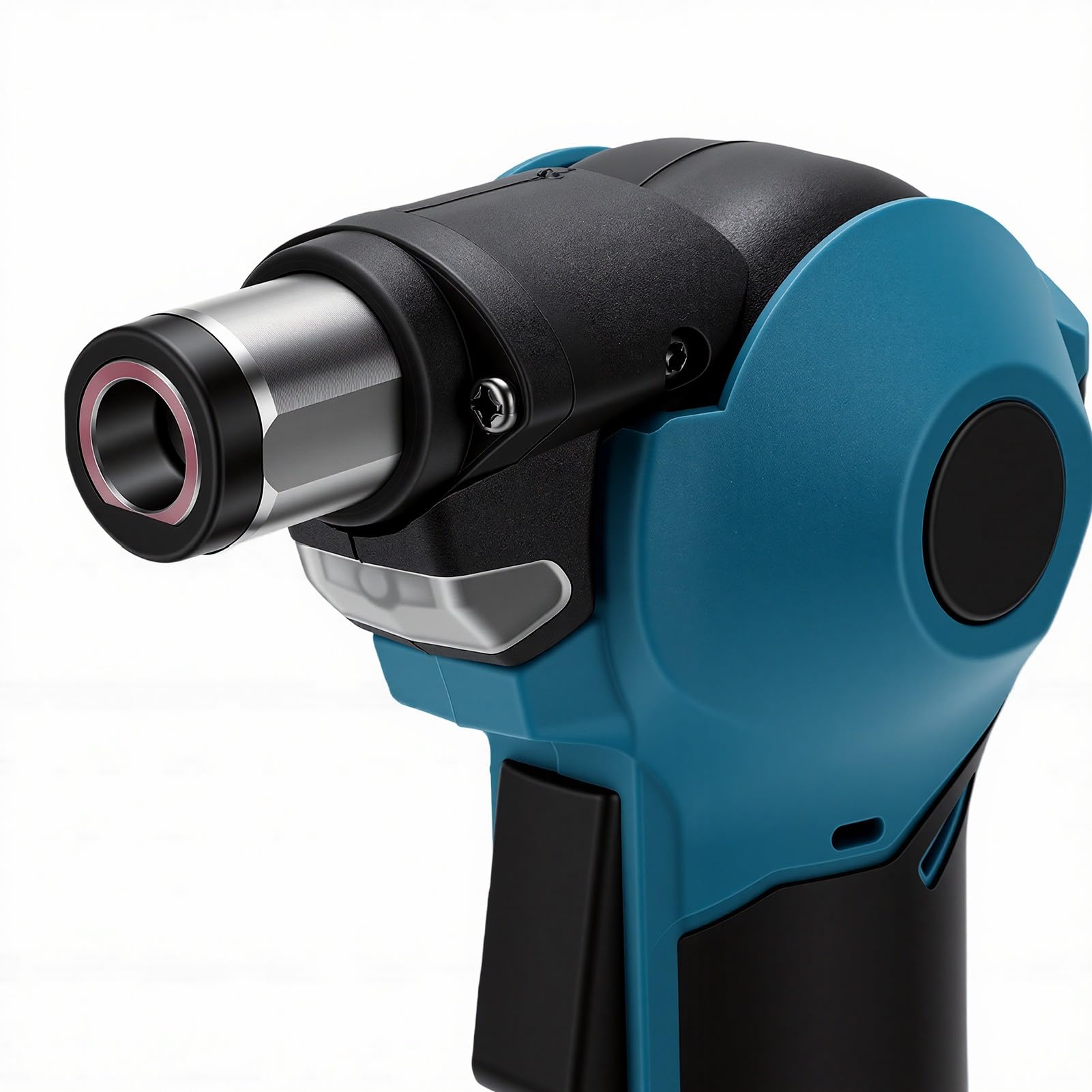 Bewinner Clavadora de Palma Inalámbrica con Luz LED, Pistola de Clavos Eléctrica para Marcos 0° 45° 90° Ajustable para Instalación de Suspensión de Vigas, Clavadora de Cabeza Magnética de Motor