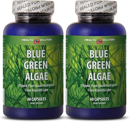 klamath algas verdes azules - ALGA VERDE AZUL 500 mg de Klamath Lake - suplementos nutricionales antioxidantes, píldoras de espirulina extra fuerte,