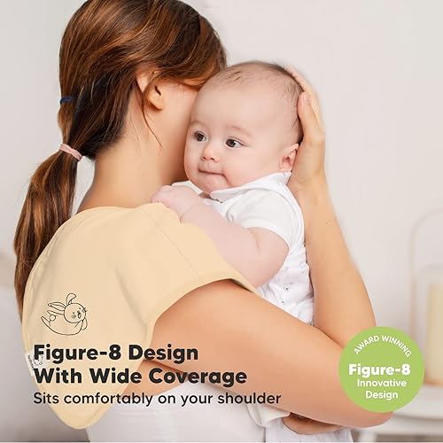 Miniatura 7 de KeaBabies Paquete de 3 sacos de dormir para bebé con cremallera y 5 paños orgánicos para eructos para bebés niños y niñas, saco de envolver para