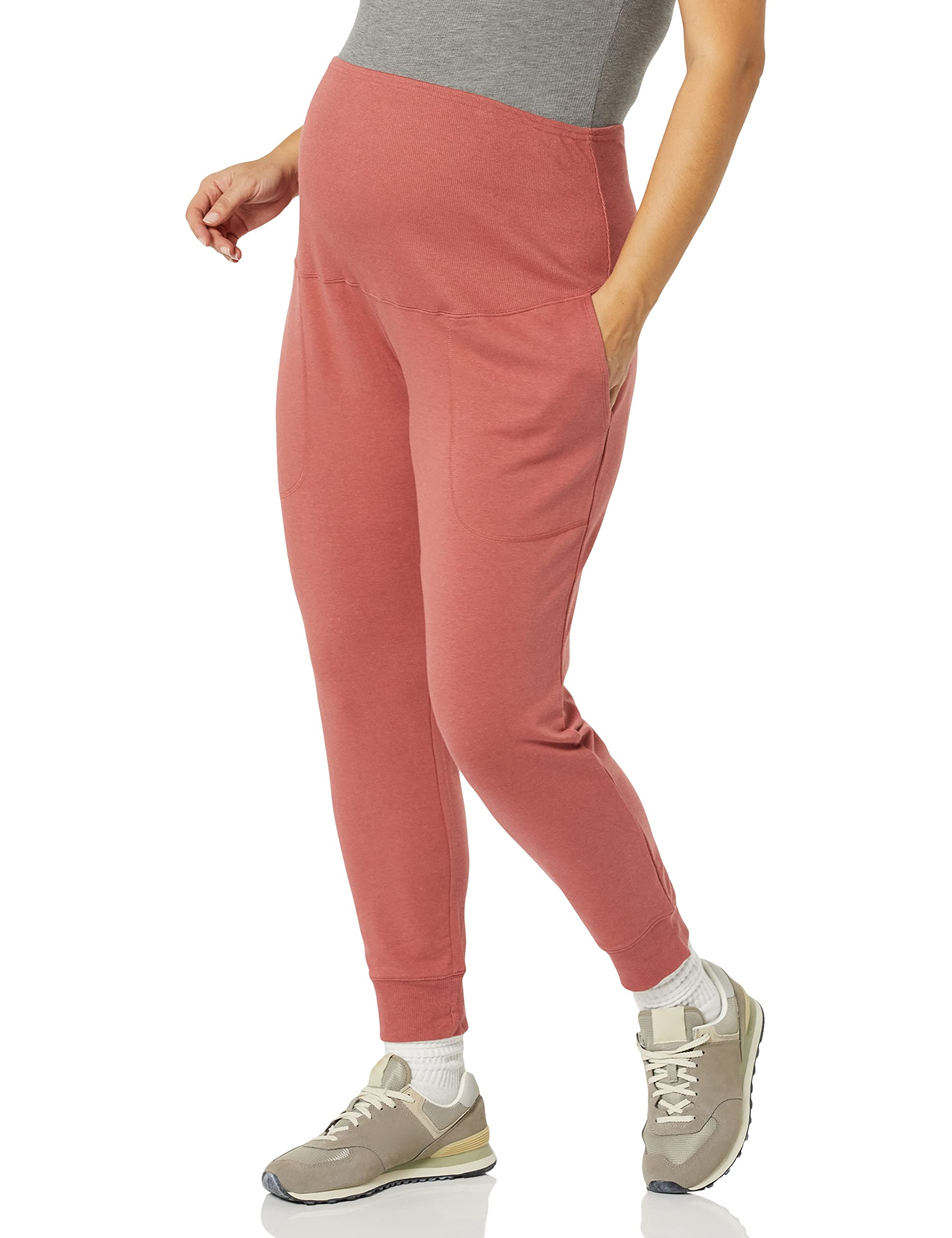 Amazon Essentials Pantaloni per Il Tempo Libero in Spugna Studio Donna