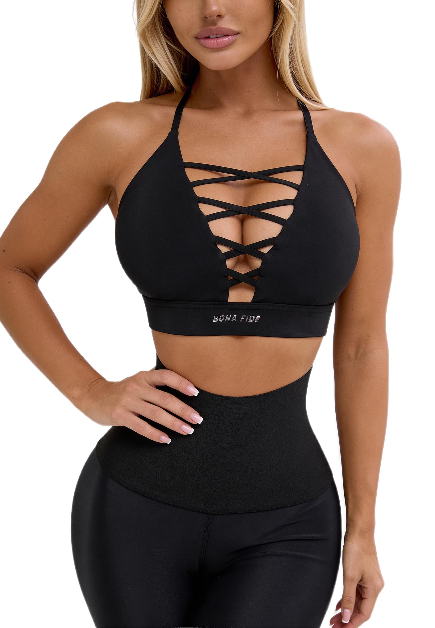 Bona Fide Reggiseni sportivi da donna, ad alto impatto, con supporto elevato, progettati per palestra, corsa e fitness