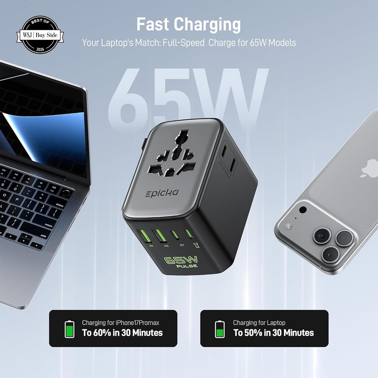 High Capacity Portable Power Bank Charger