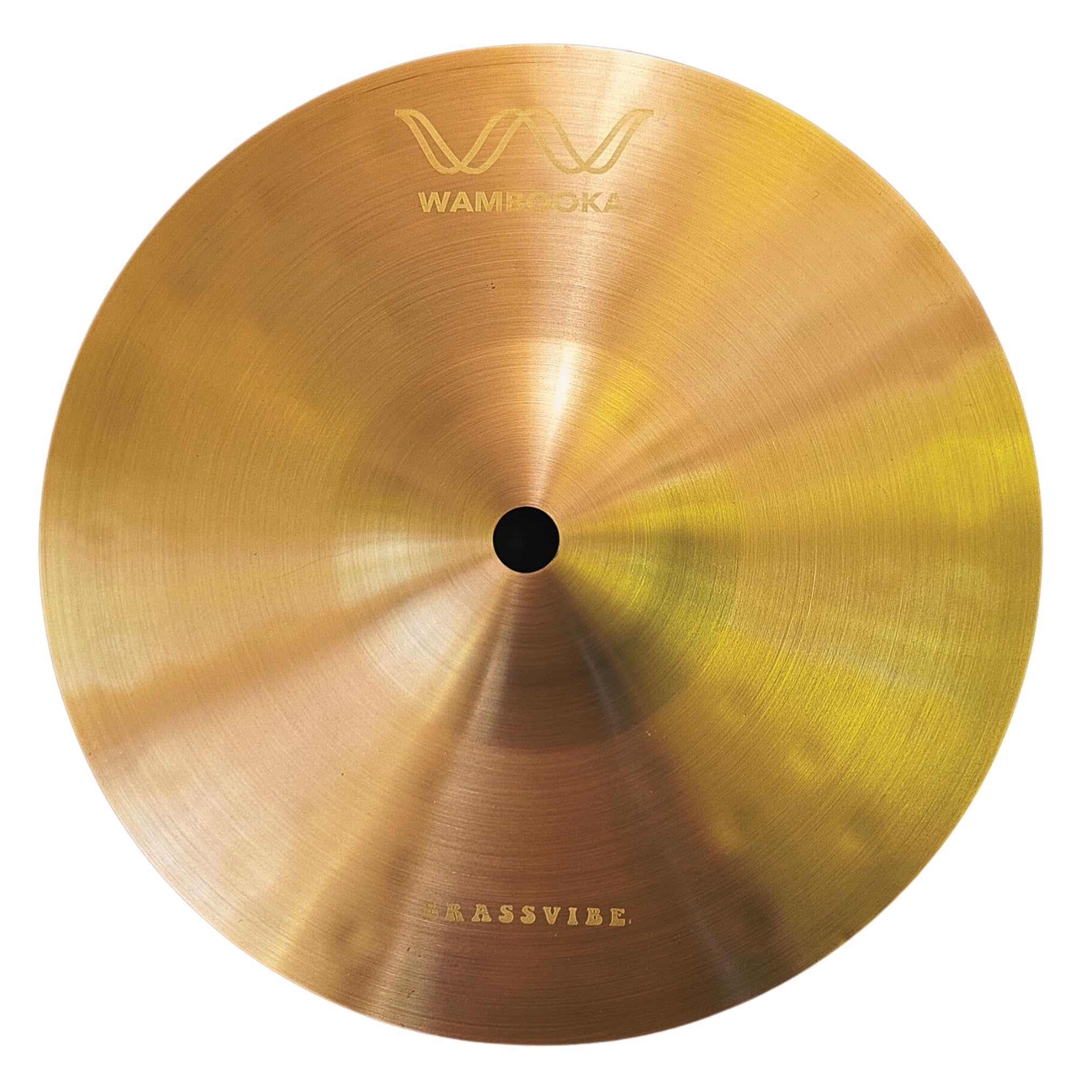 Brassvibe - Tus primeros platos de batería auténticos - Serie Brassvibe de latón seleccionado (SPLASH 8")