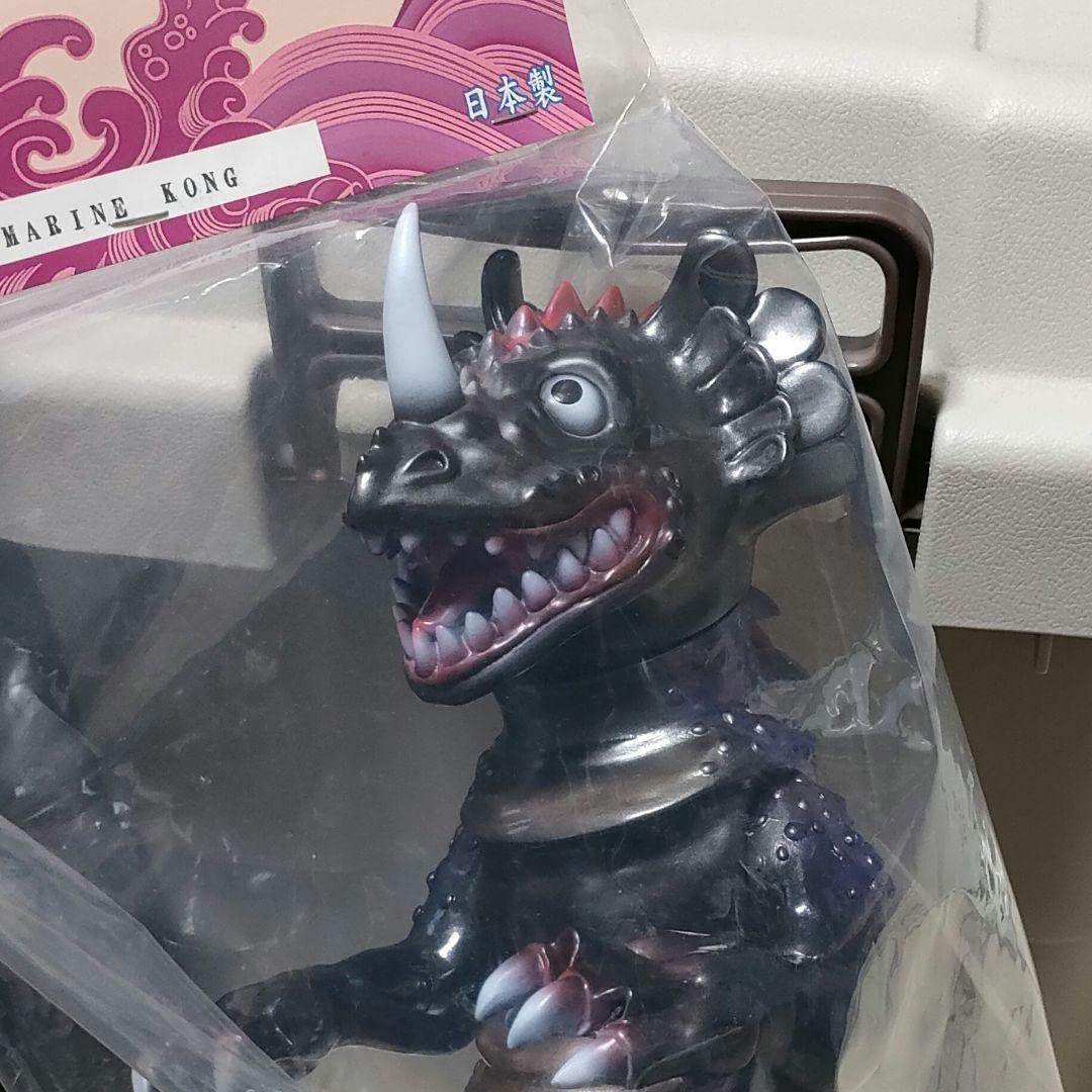 Amazon.co.jp: シカルナ工房 マリンコング 黒成形 オープンマウス 怪獣