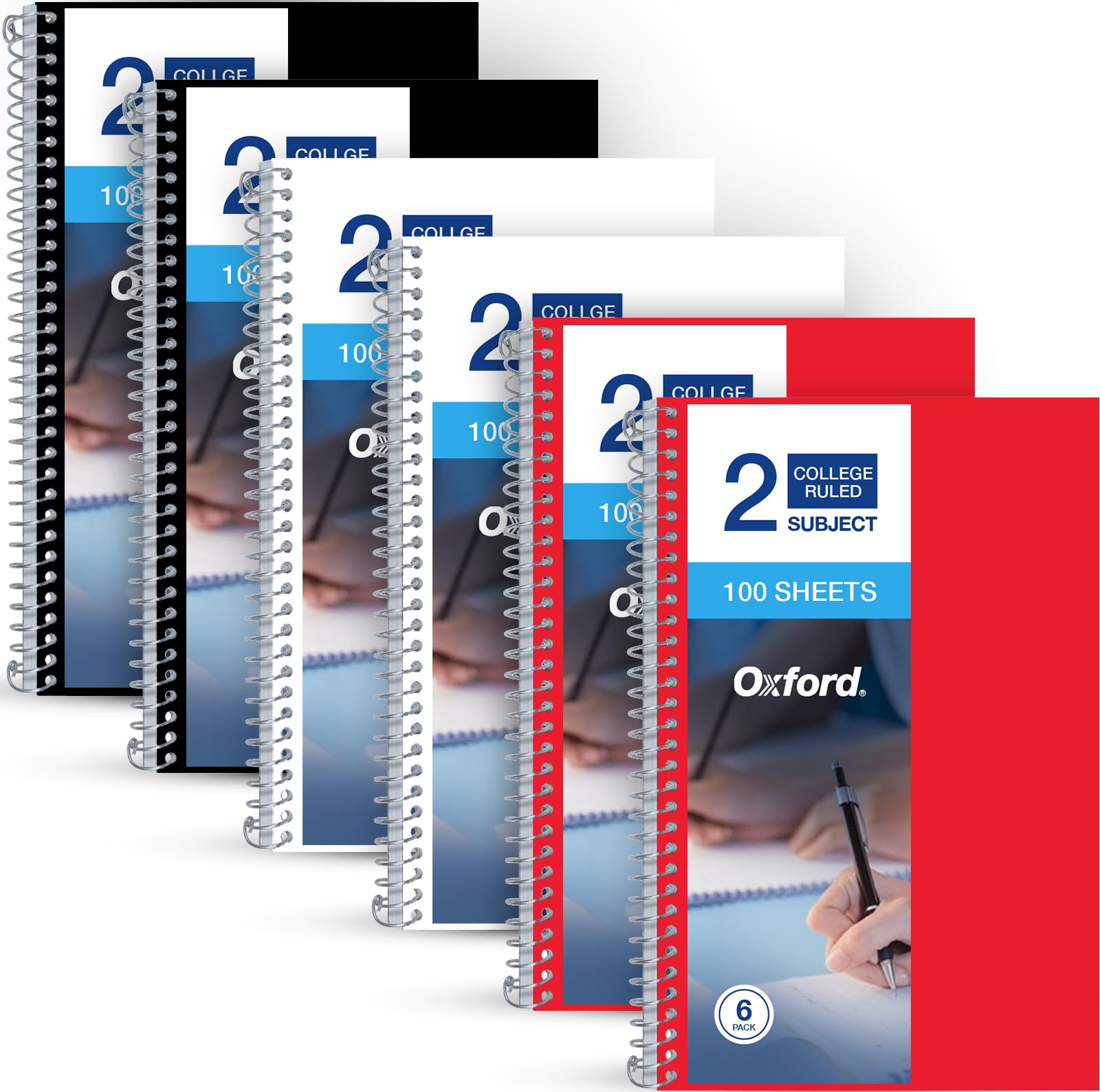 Amazon.com : Oxford 2 Subject Notebooks College Ruled
