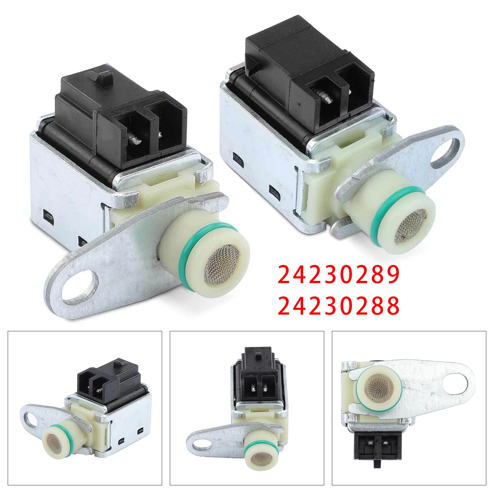 1-2 & 2-3 Shift Solenoid 24230289 24230288 Für Chevrolet Silverado 3500 Express 2500 Tahoe C1500