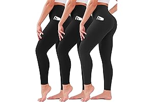 3-Pack Sporty Leggings: Comfort and Confidence for Women