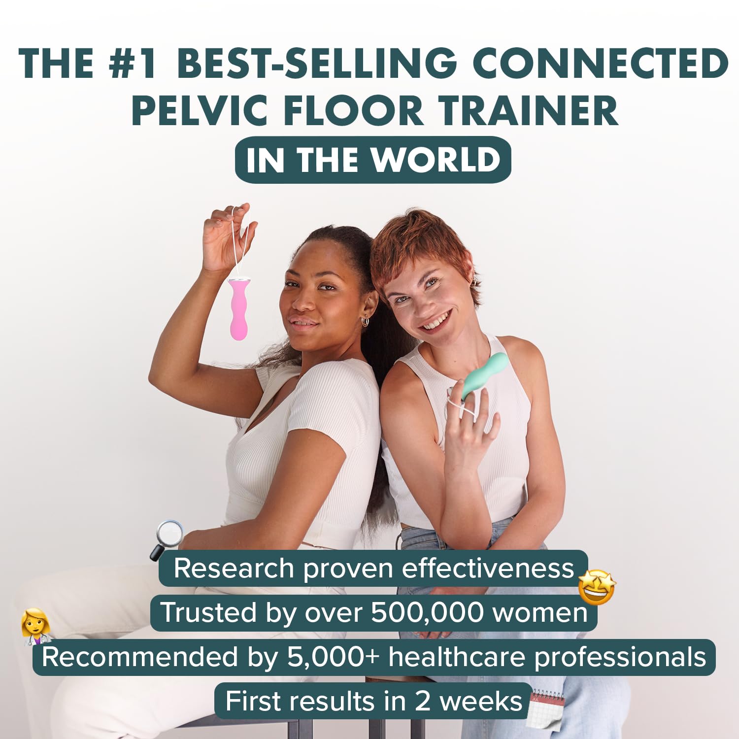 Amazon.com: Perifit - Pelvic Floor Exerciser with App | Kegel