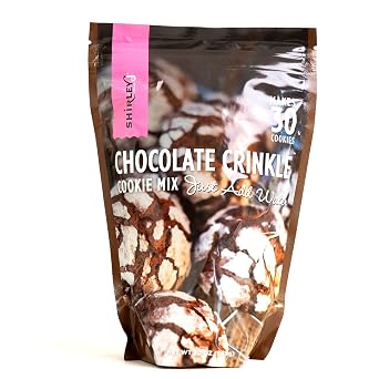 Shirley J Chocolate Fudge Cookie Mix, Grocery Cookies Mix Chocolate Crinkle