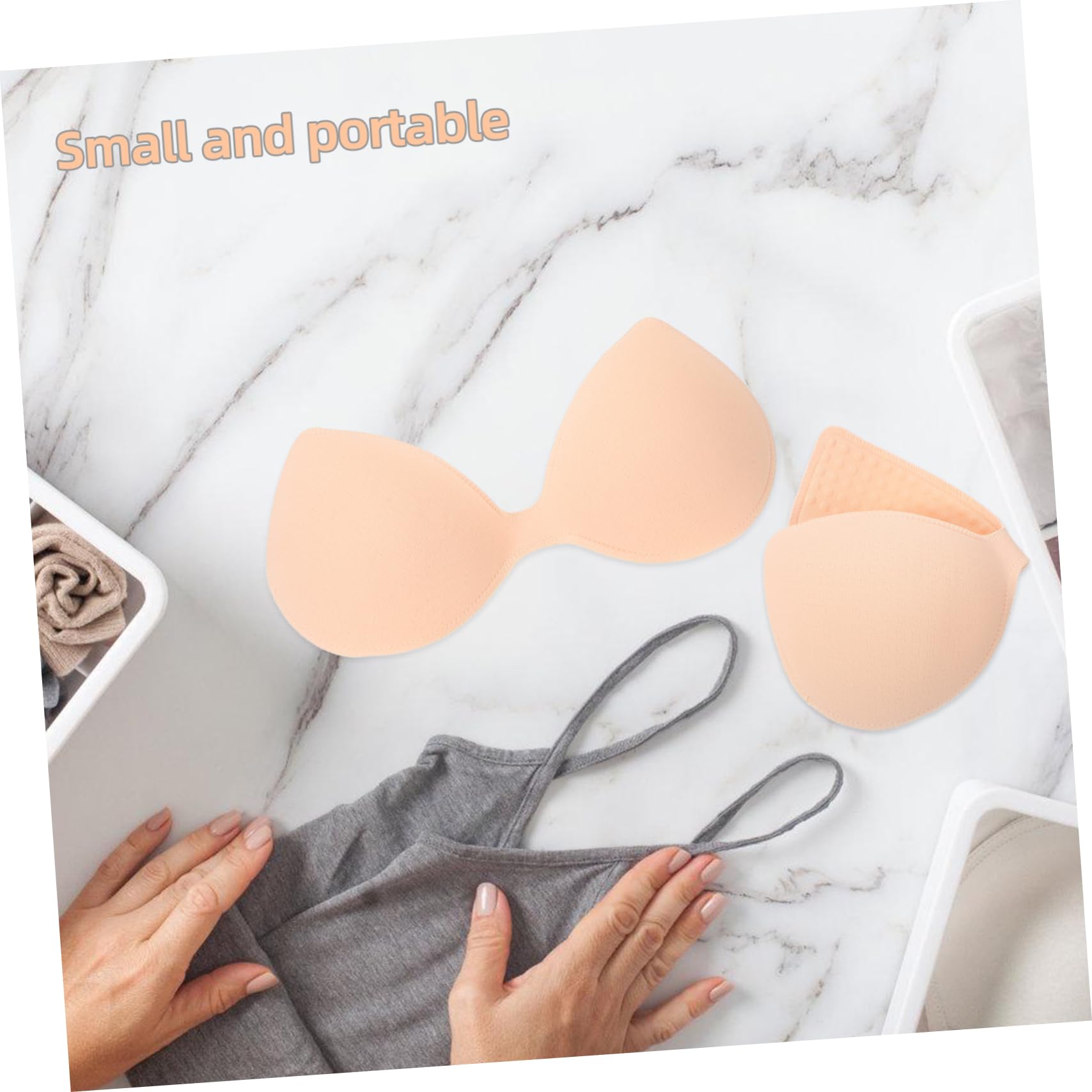 Almohadillas Para Sujetador Deportivo Sujetadores Deportivos Bra Sartenes Inserciones De Sujetadores Insertos Push up Beige Esponja