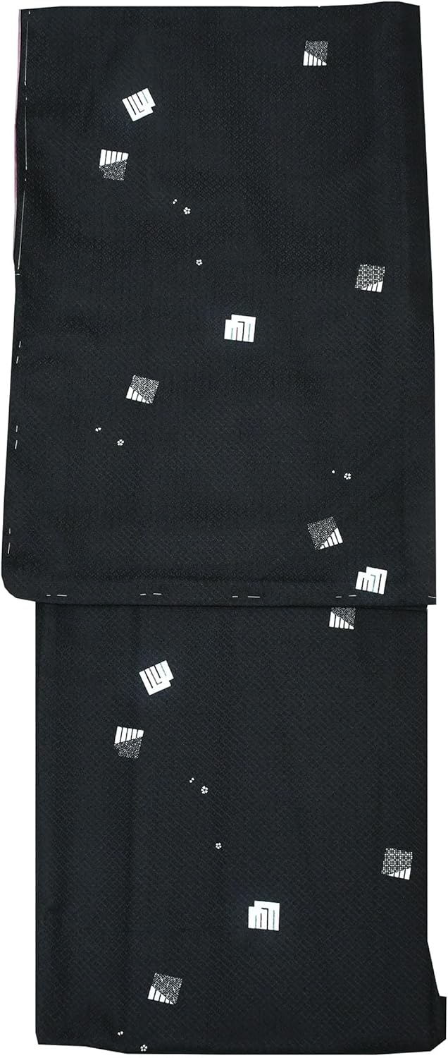 本場奄美大島紬 着物 反物 正絹 高級紬 竹林 黒 着物 反物 正絹