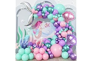 Mermaid Tail Balloon Garland Arch Kit
