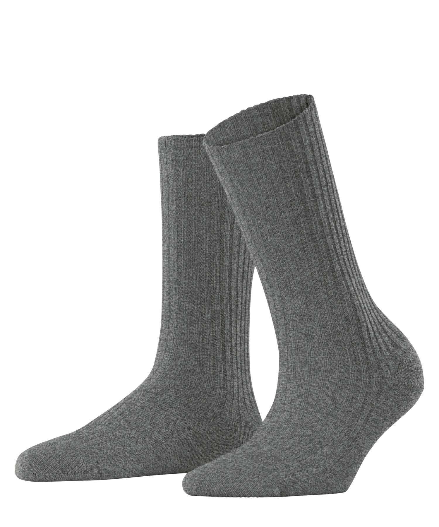 FALKE Women's Cosy Wool Boot Socks, Warming, Merino Cashmere, Crew Length, Light Stockings, Trendy Clothing, 1 Pair