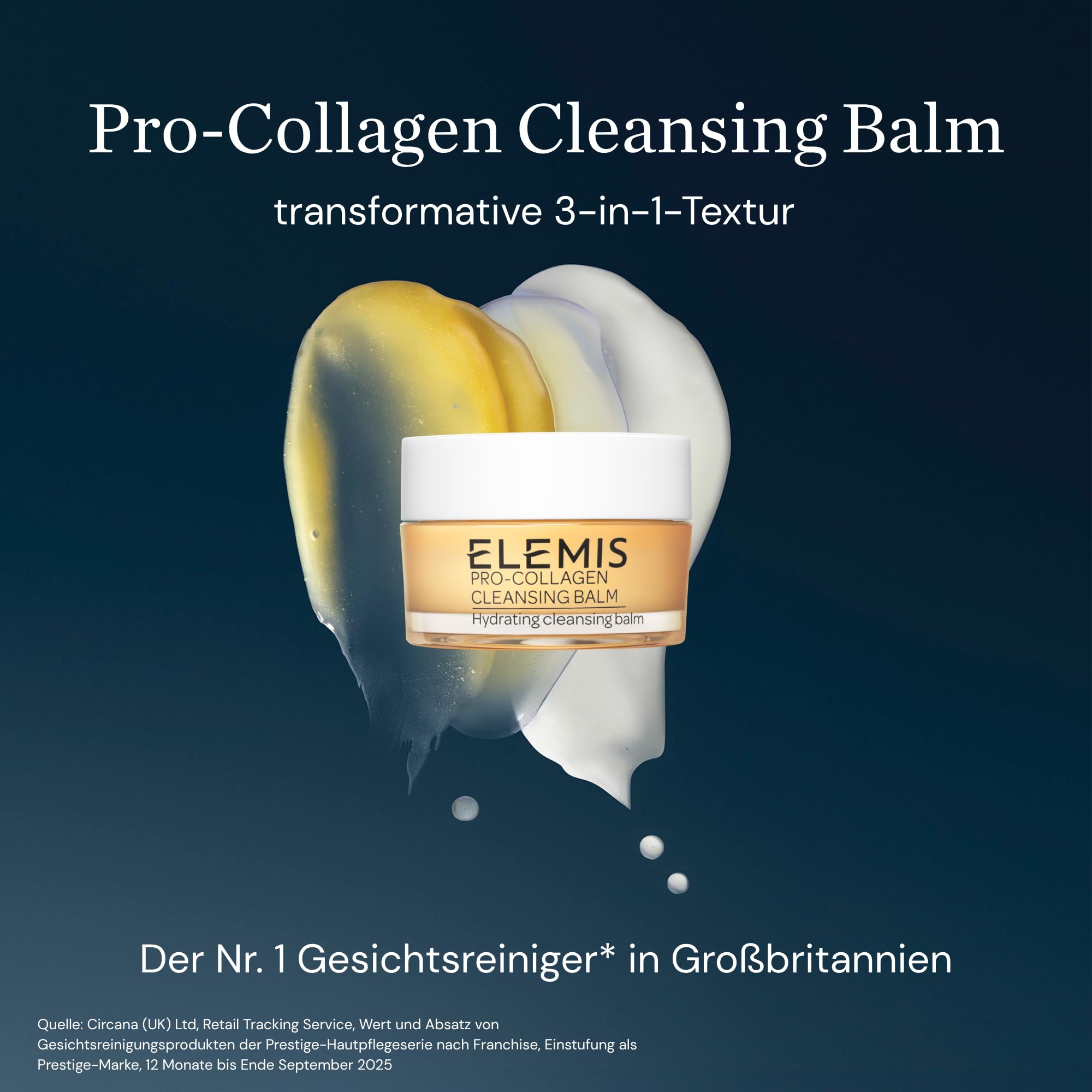 ELEMIS Midnight Glow Geschenkset – Superfood Midnight Facial, Pro-Collagen Gel Marine Cleanser & Reinigungsbalsam, Dynamic Resurfacing Facial Pads, Anti-Aging-Hautpflegegeschenk
