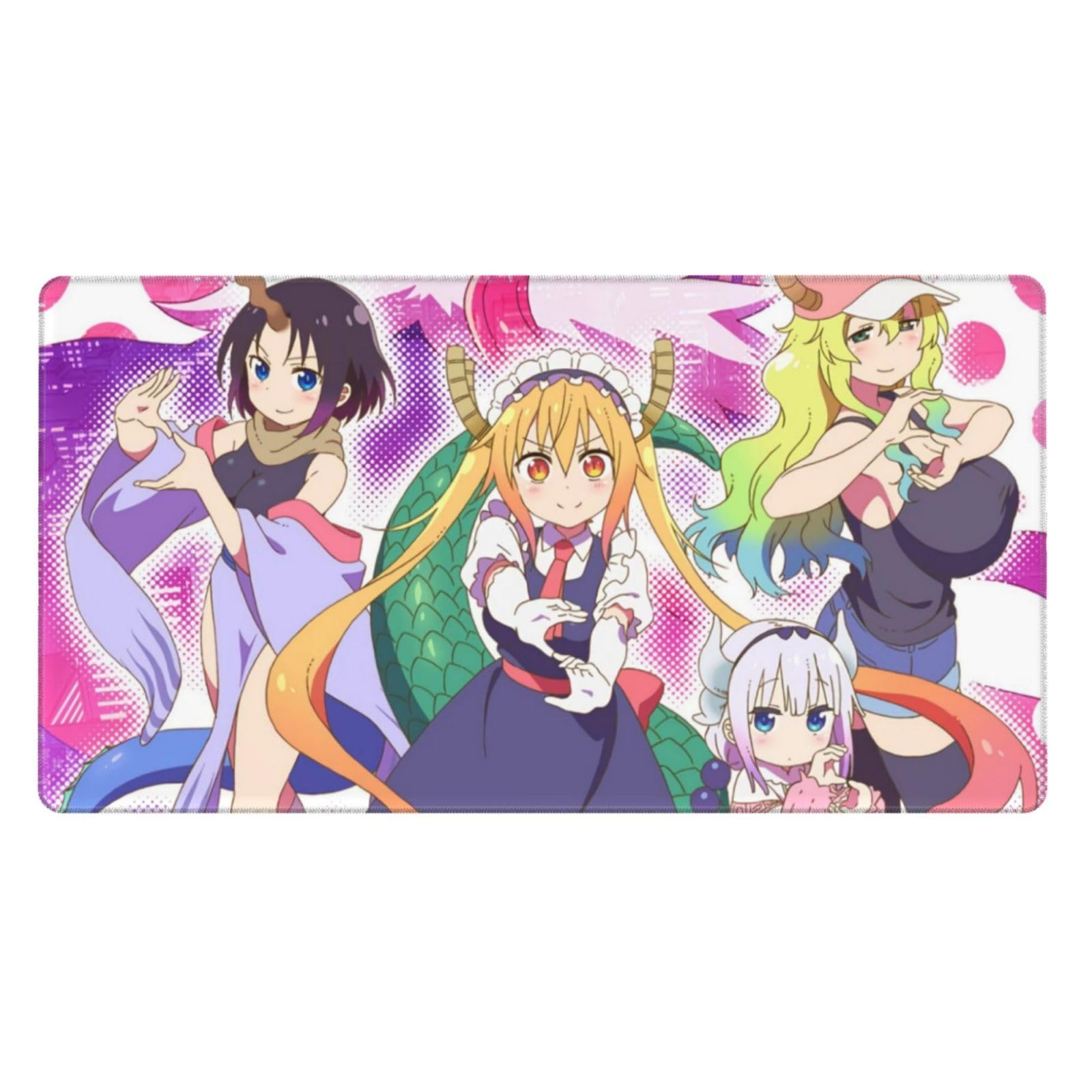 Amazon.co.jp: 小林さんちのメイドラゴンマウスパッド 大型