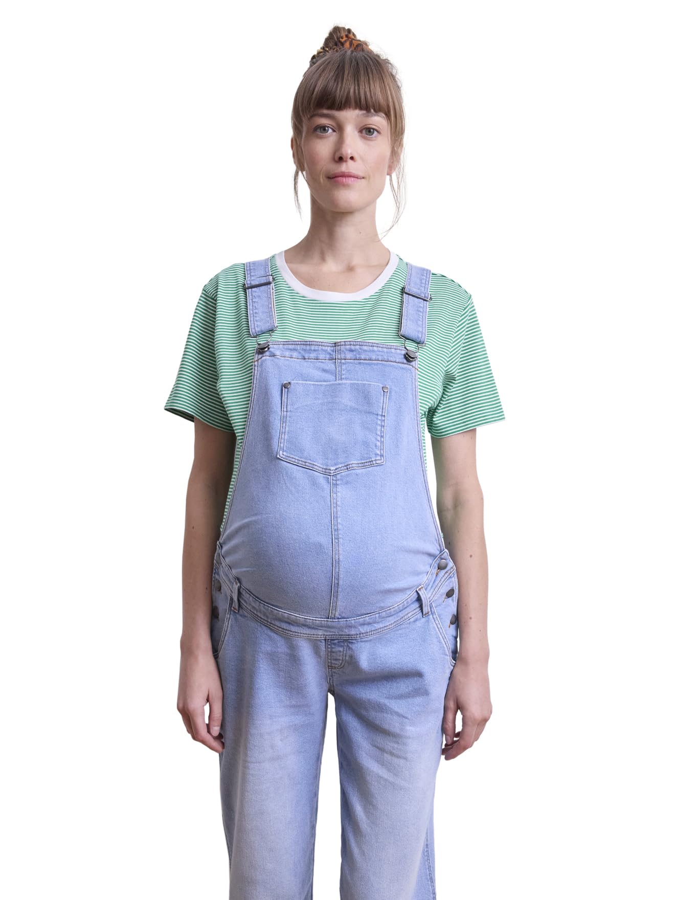 VERTBAUDET Salopette en Jean Coupe mom Grossesse et Allaitement