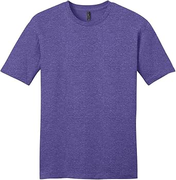 District Young Mens Very Important Tee. - Small - Heathered Purple ...