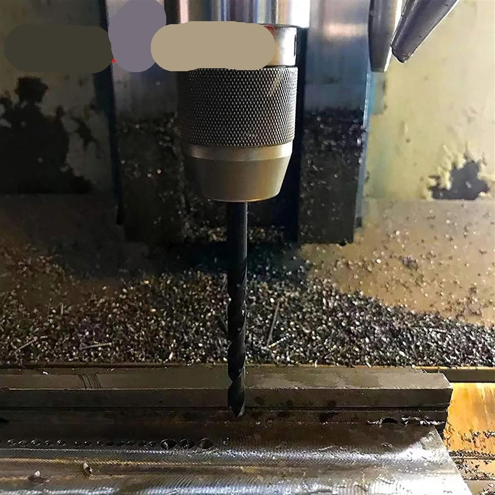 Werkzeuge 4 mm-16 mm x 400 mm OAL HSS M2 lange Spiralbohrer aus Schwarzoxid für Metallbearbeitung, legierten Stahl und Gusseisen 1 Stück (10 mm 1 Stück)