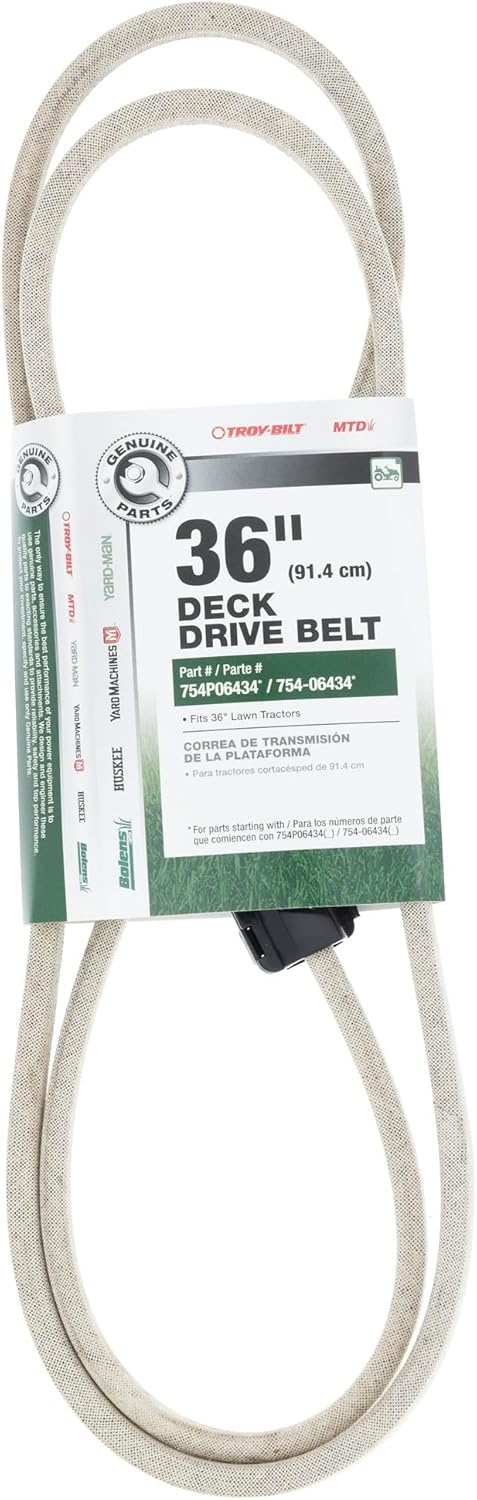 MTD 490-501-M100 36" Deck Drive Belt for Craftsman Columbia Troy-Bilt Pony LT inch 36 T85 T100 36T 36G 36B 344cc