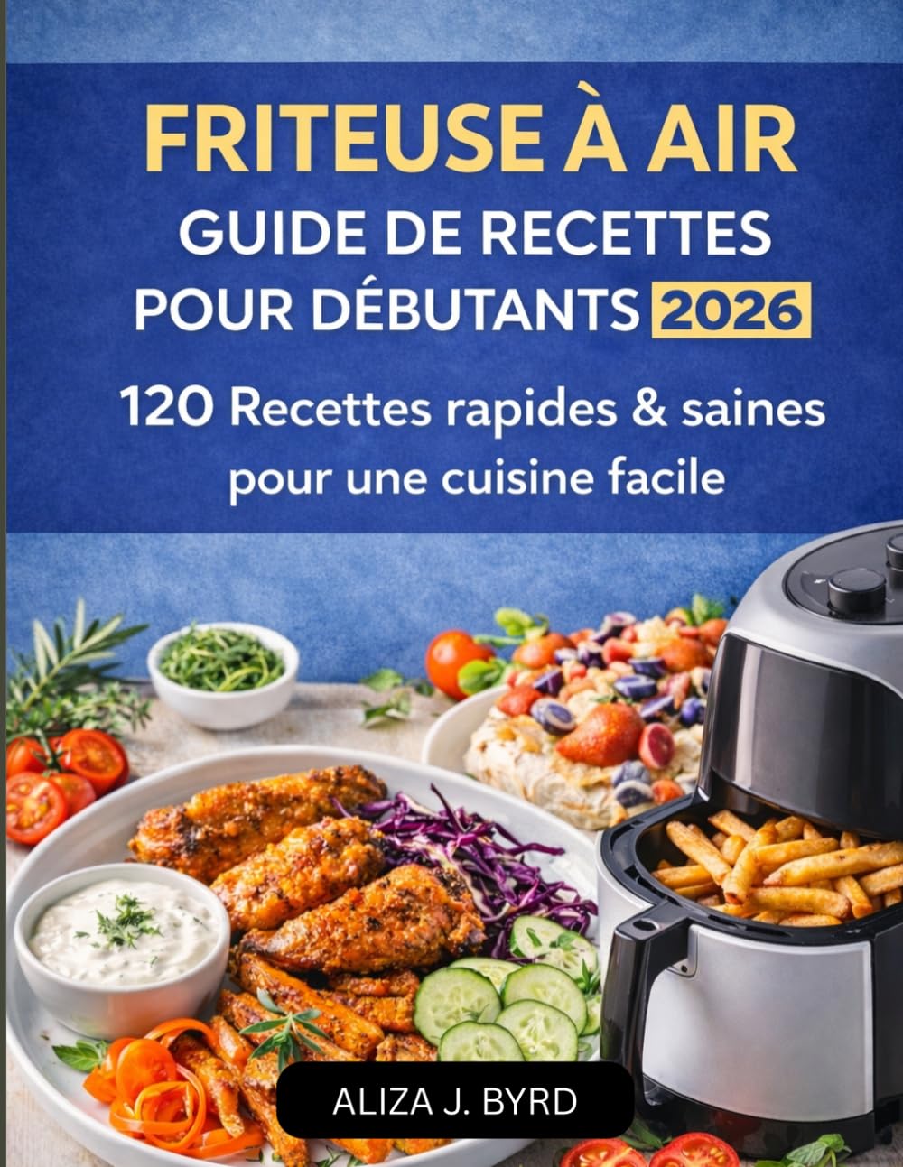 LIVRE DE RECETTES POUR FRITEUSE À AIR POUR DÉBUTANTS 2026: 120 RECETTES RAPIDES ET SAINES POUR CUISINER SANS EFFORT