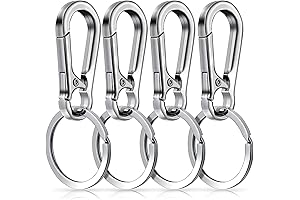 Sturdy Metal Keychain Carabiner: The Ultimate Key Organizer for Your Daily Carry
