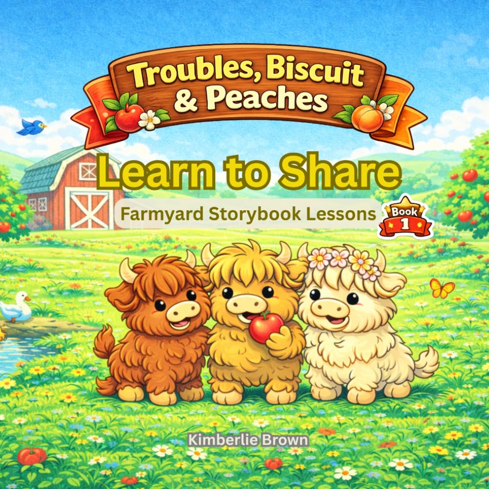 Troubles, Biscuit, and Peaches Learn to Share: A Farmyard Lesson Story (Troubles, Biscuit, and Peaches Farmyard Lessons)