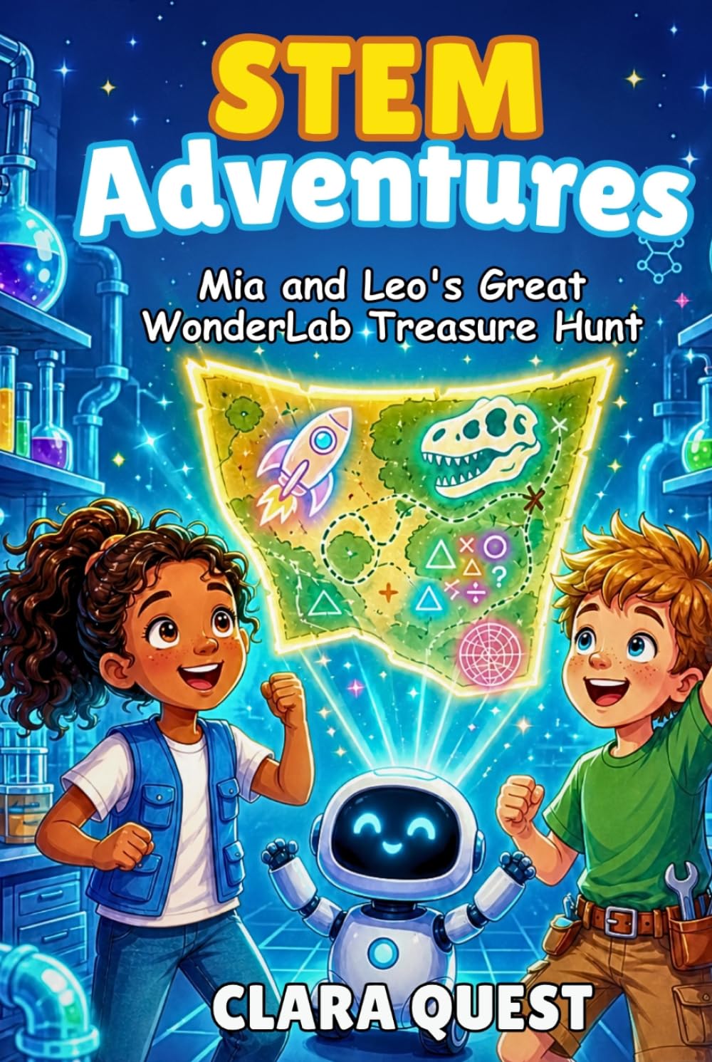 STEM Adventures: Mia and Leo's Great WonderLab Treasure Hunt