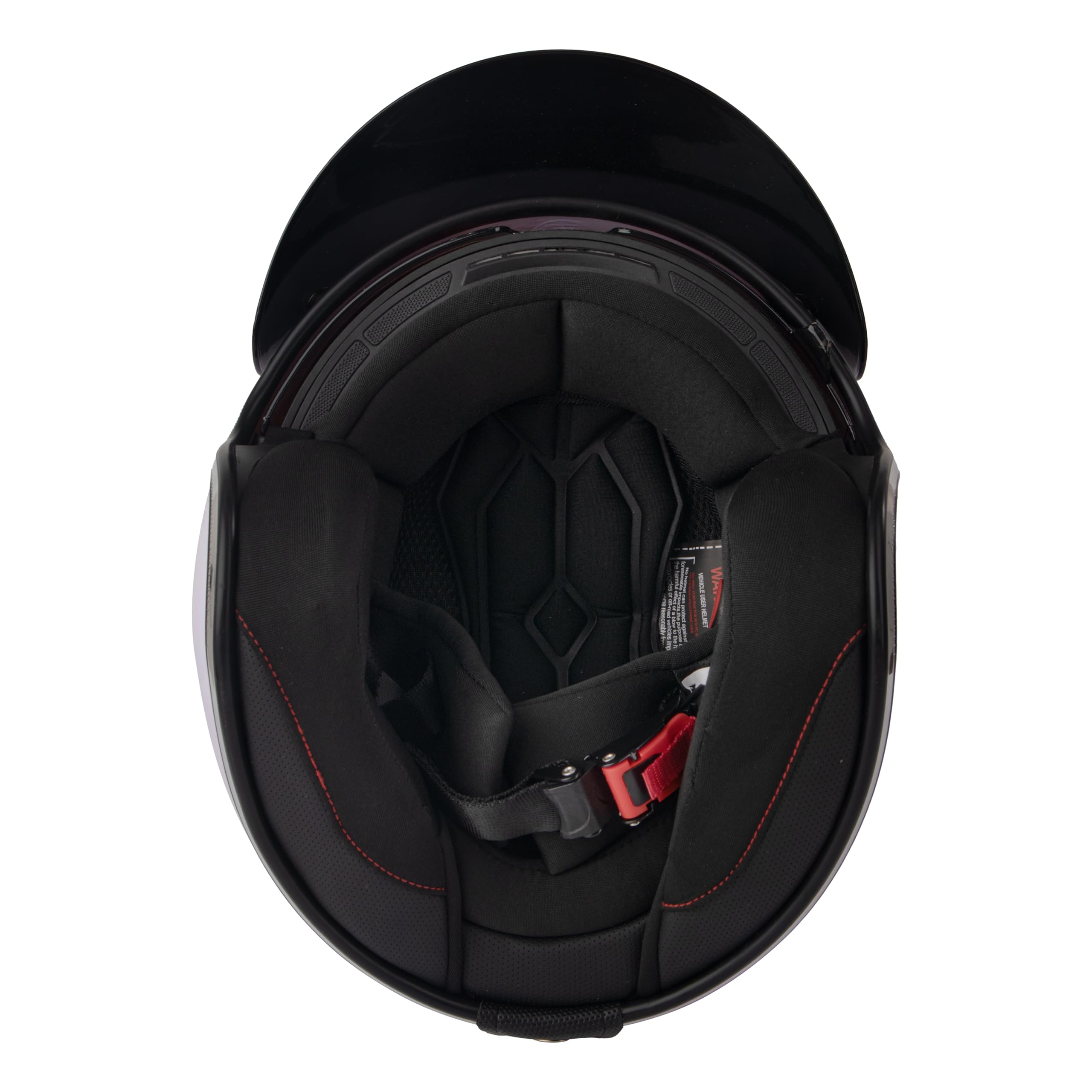 Casco Jet con visera, para ciclomotor, homologado ECE – Color blanco, talla XL