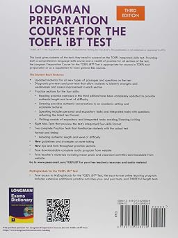 Longman Preparation Course for the TOEFL iBT Test, with MyLab English and online access to MP3 files, without Answer Key