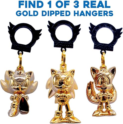 Vista 3 de Just Toys LLC Ganchos para mochila Sonic The Hedgehog, Multi, Pequeño