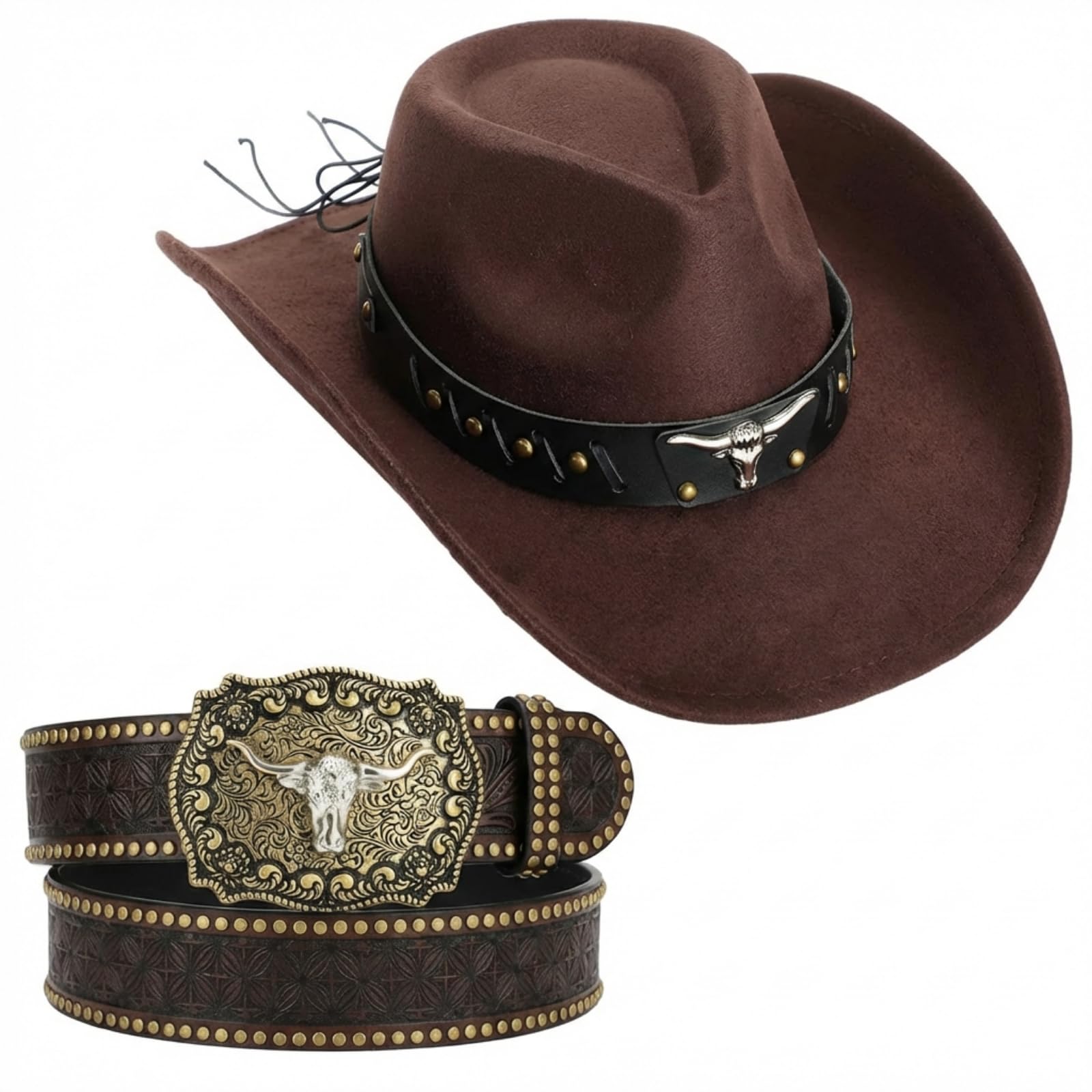 Chicingyou Cowboy Hat Belt