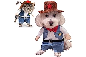 Starbuck Cowboy Dog Halloween Costume