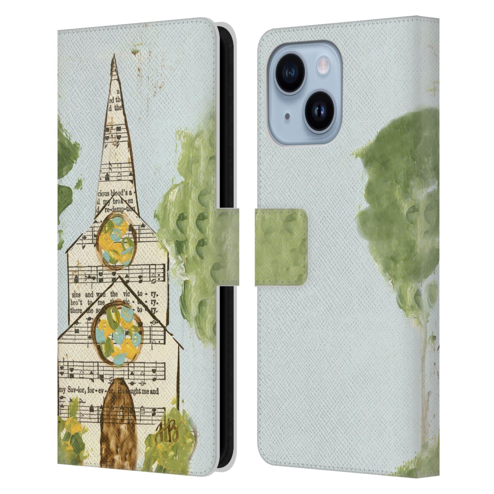 Coque portefeuille iPhone 14 Plus Haley Bush protège écran - 7