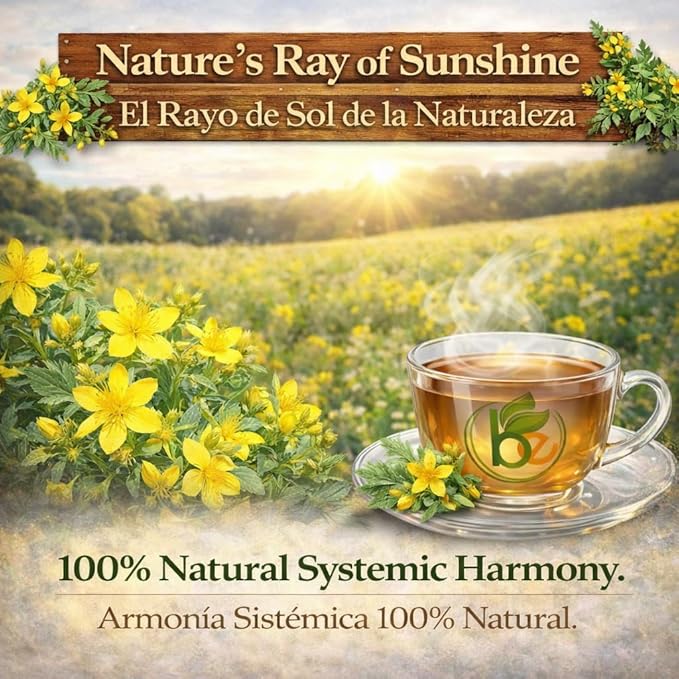 Té de Hierba de San Juan en hebras 4 oz natural vegano miniatura 2