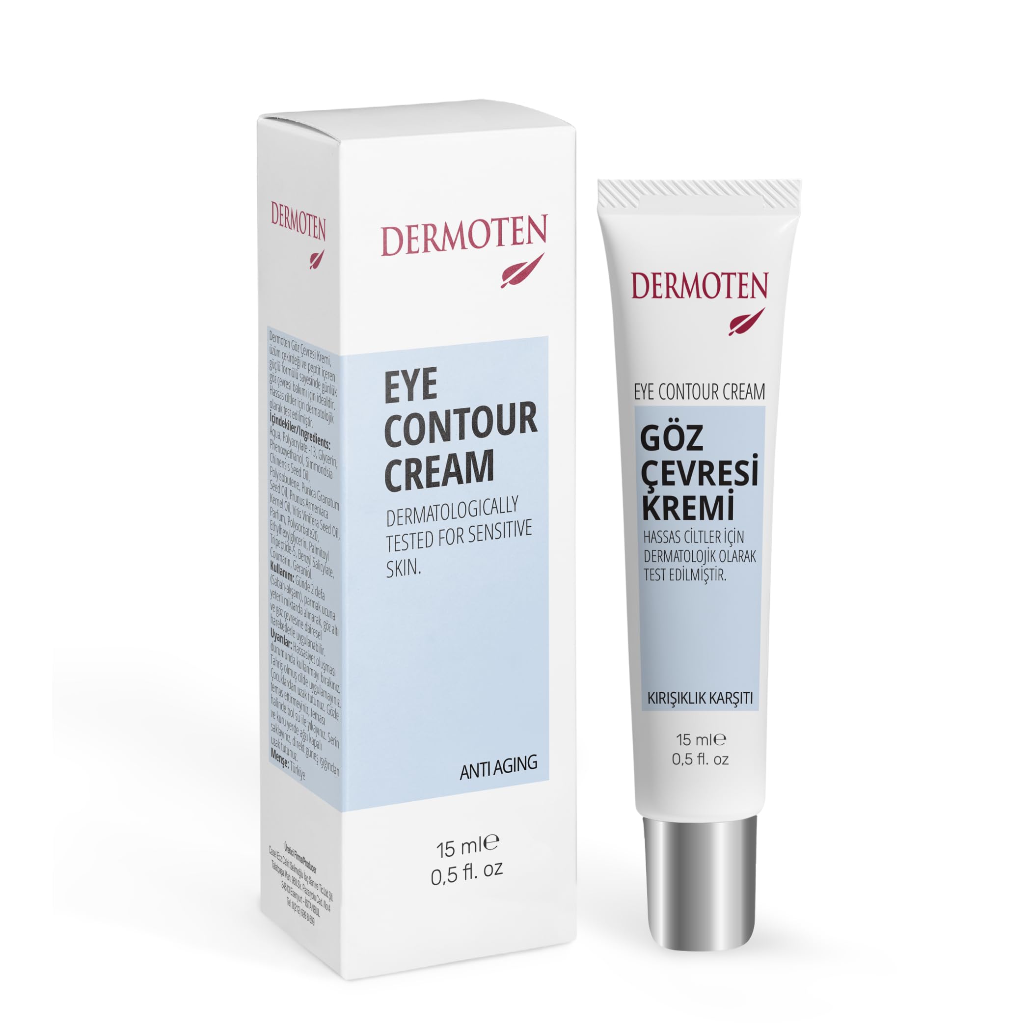 Dermoten Göz Çevresi Bakım Kremi 15 ml