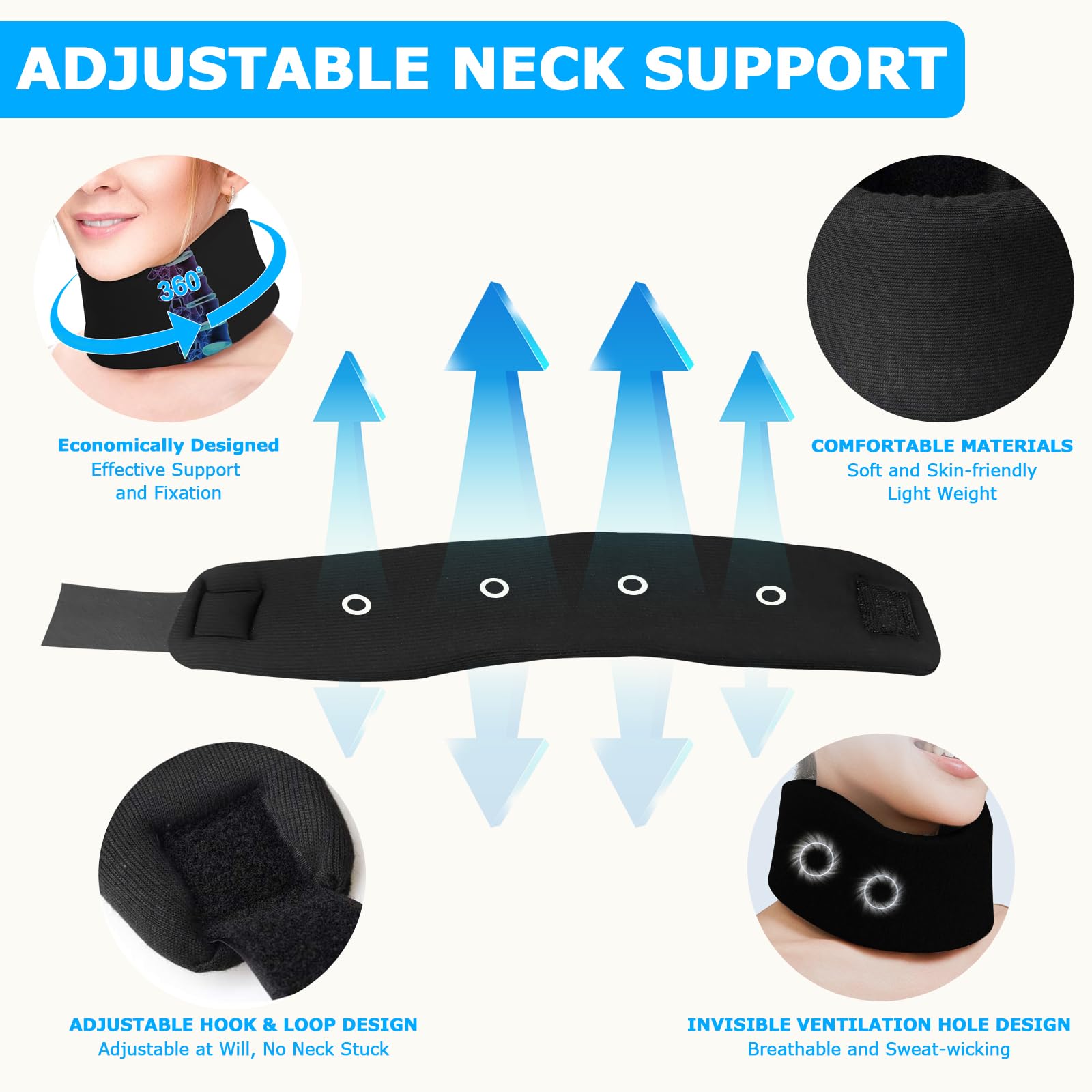 UZSUZZ Foam Neck Brace - Image 2