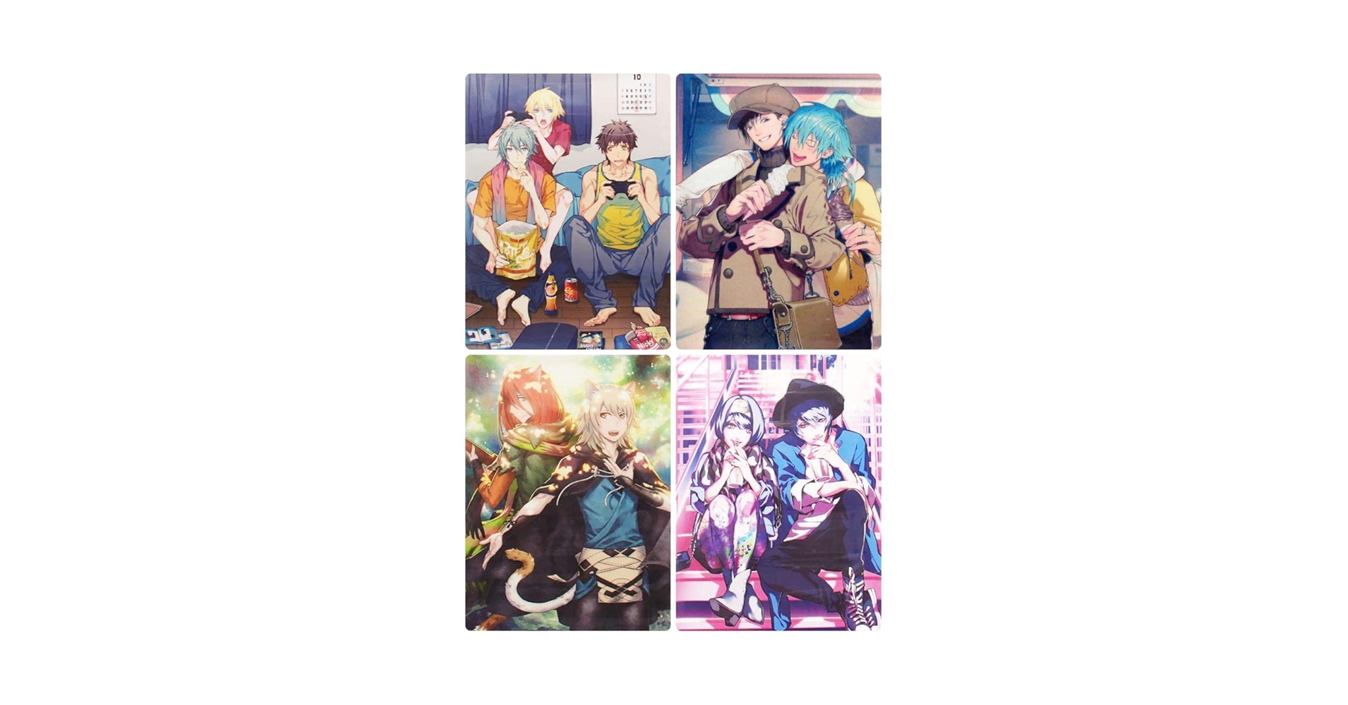 Amazon.co.jp: ニトロプラス キラル 咎狗の血 クリアポスター B3 : ホビー